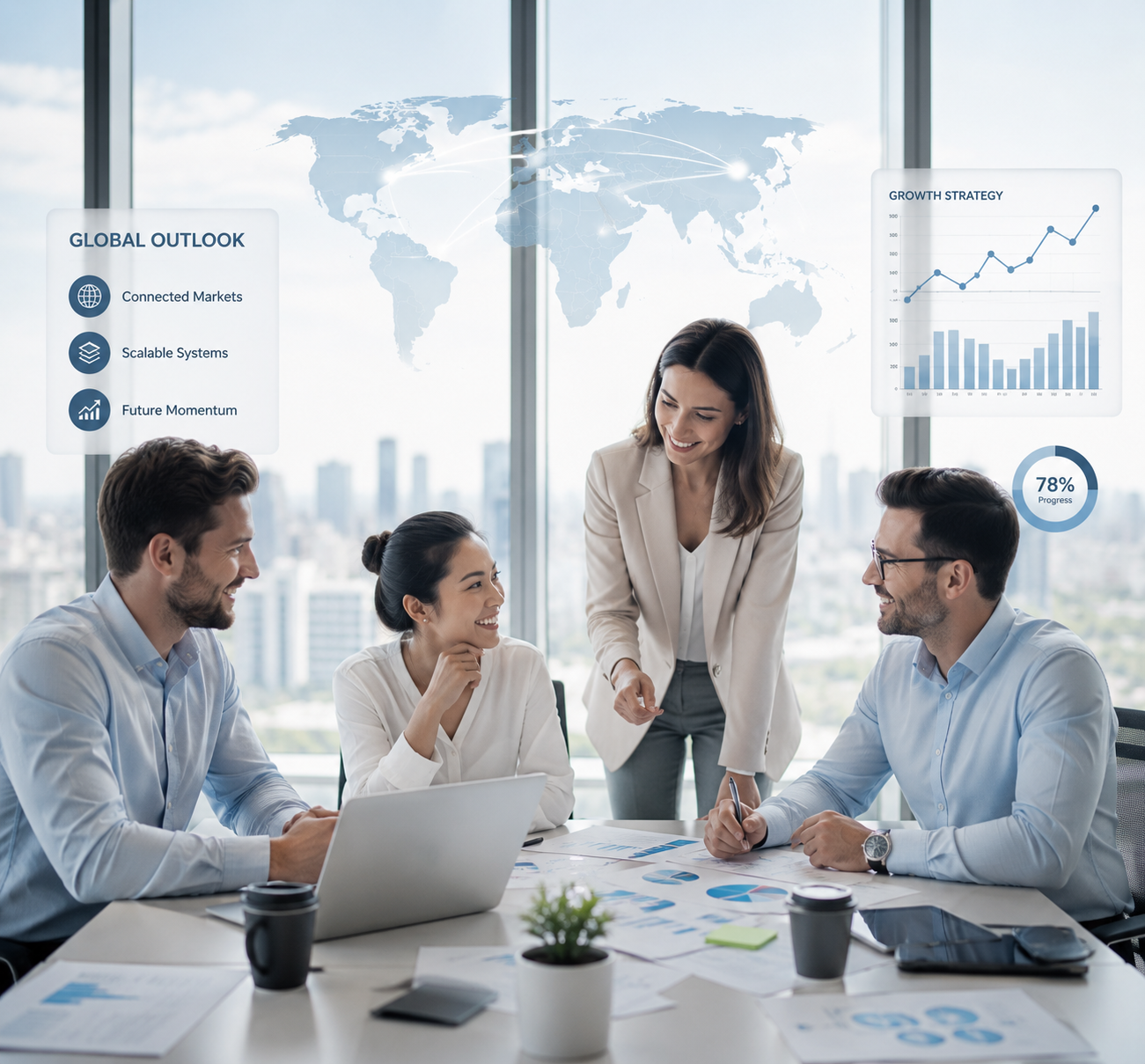 Connected markets and enterprise transformation across regions