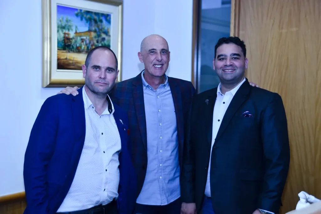 Ali Shahroz with colleagues - enterprise AI operations leadership
