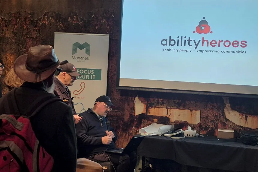 Ability Heroes technology demonstration with community partners